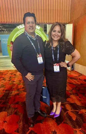With Jorge Badillo