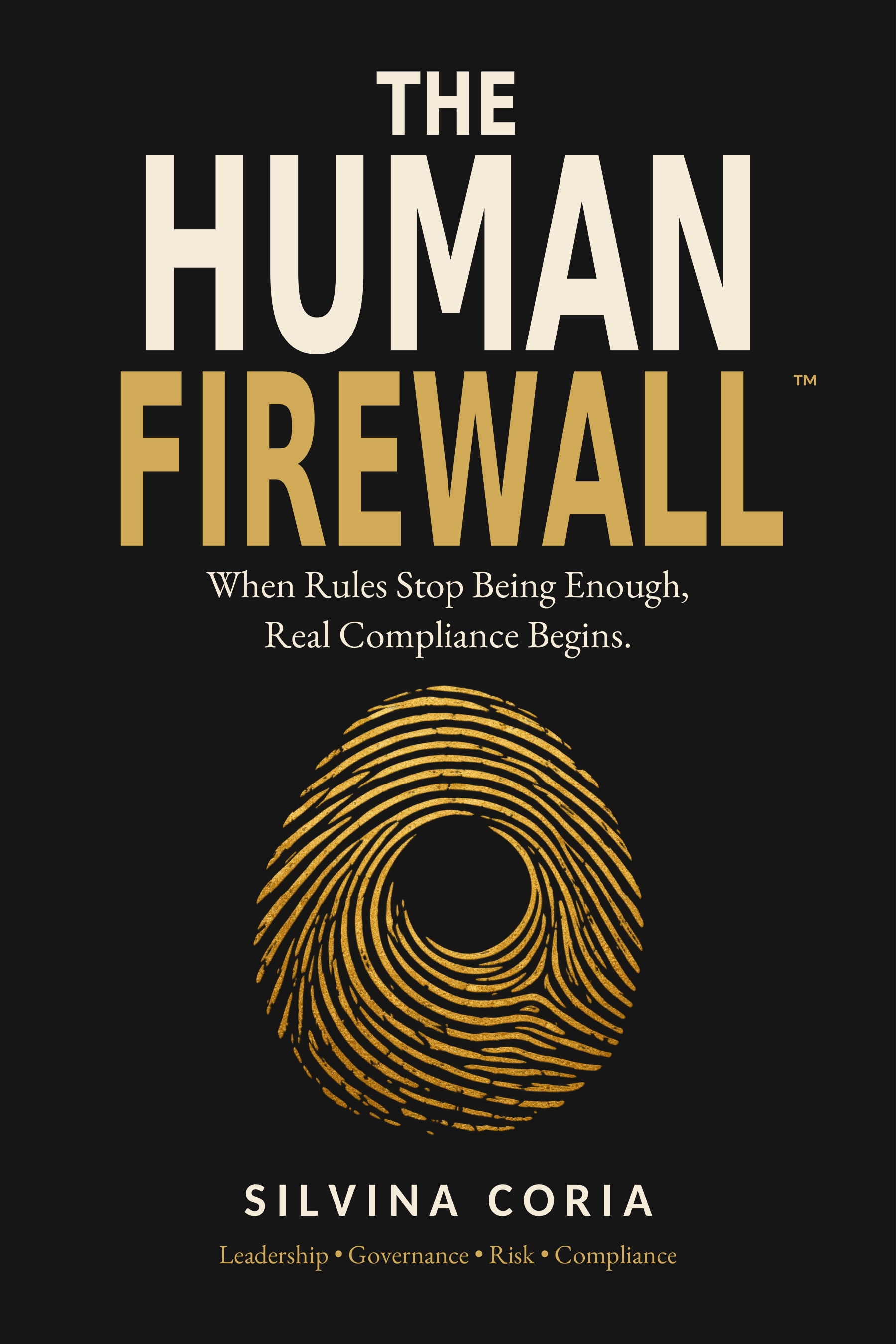Cover of The Human Firewall by Silvina Coria